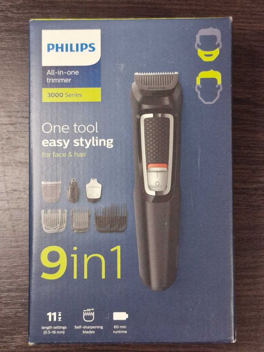 Універсальний тример PHILIPS MG3740/15 серії 3000 (9-в-1)