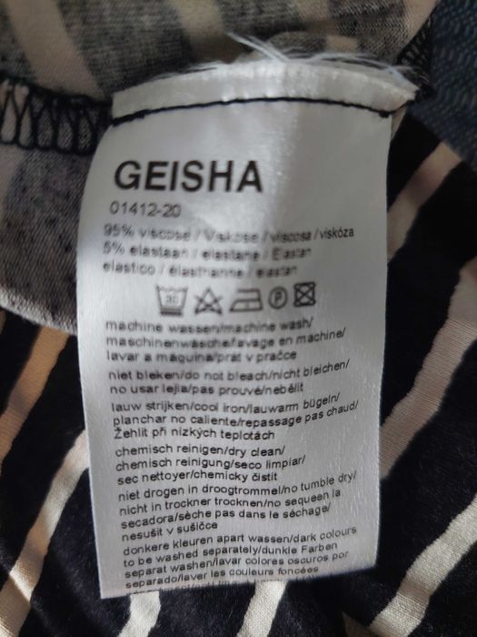 Kombinezon damski spodnie Geisha 42 M Komunia Wesele Biuro