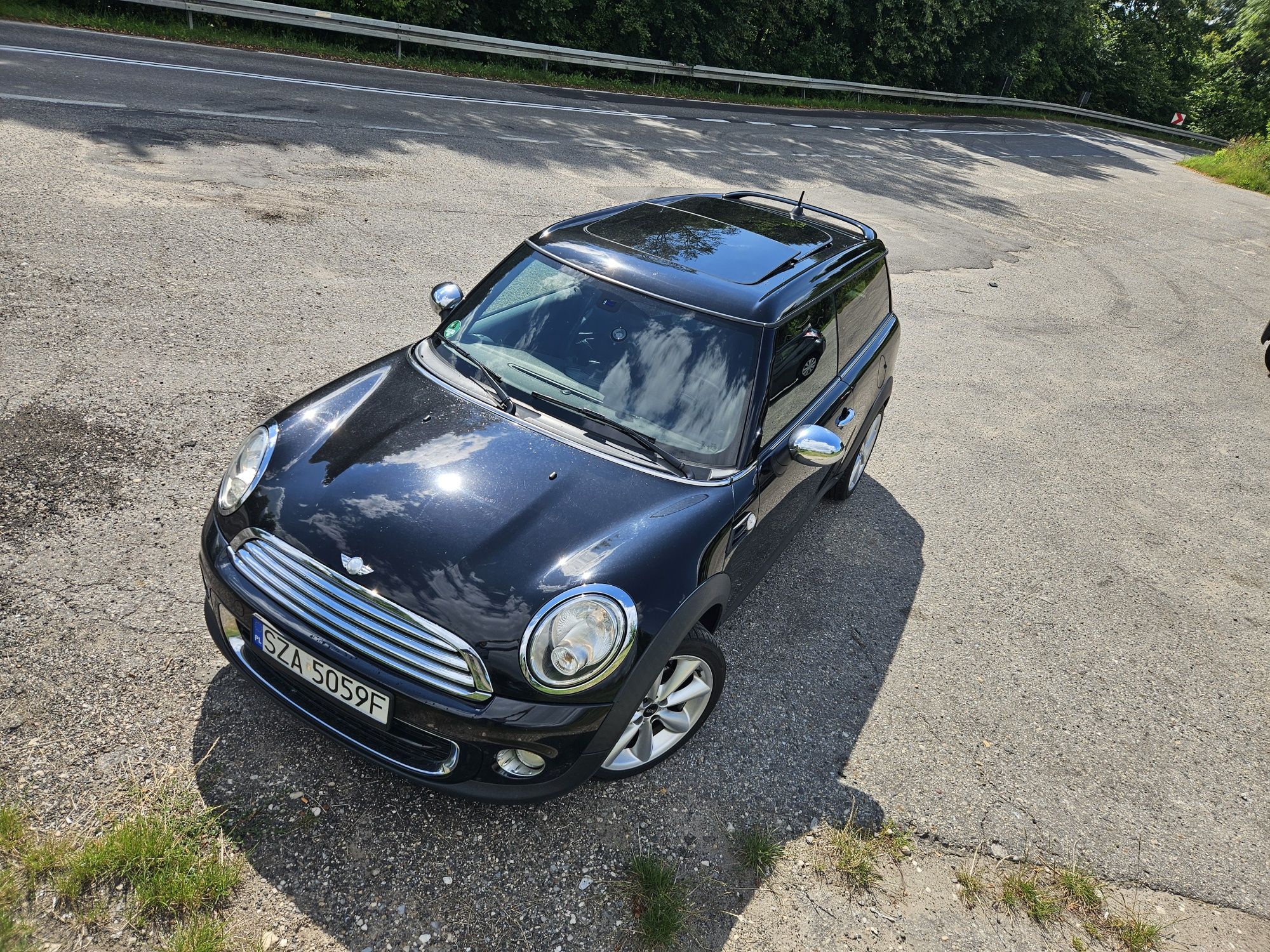 Mini clubman, diesel, szklany dach