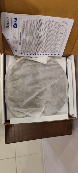 Roca Rainsense deszczownica okrągła 25 cm czarny mat A5B2250NB0