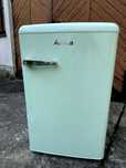 Lodówka retro podblatowa AMICA miętowa 87.5 cm wys