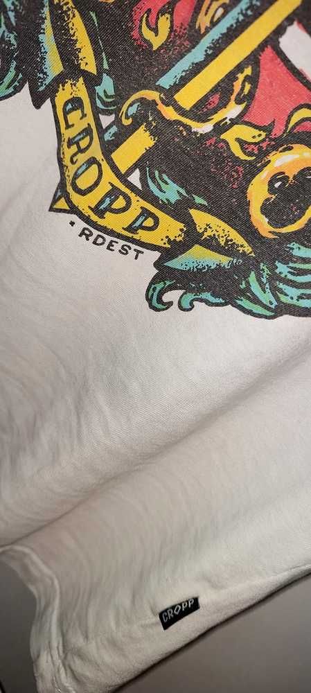 Koszulka męska t-shirt Cropp biały rozm. M