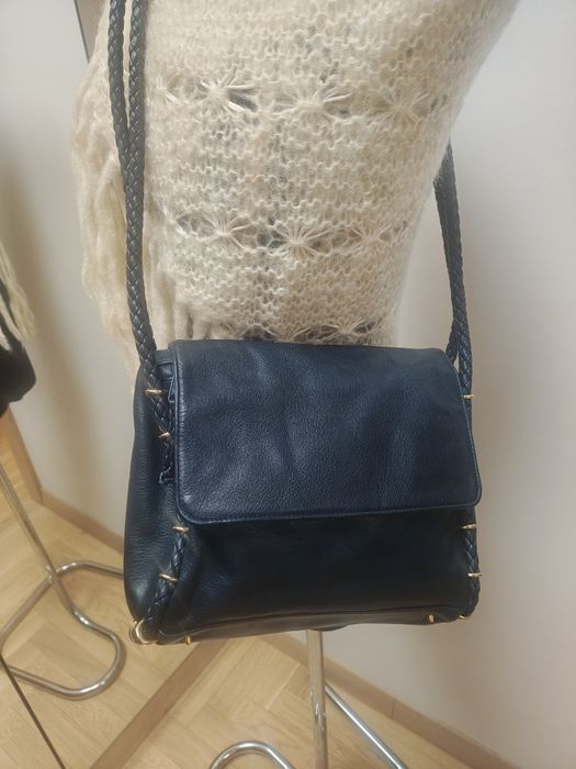 Torebka damska ze skóry licowej