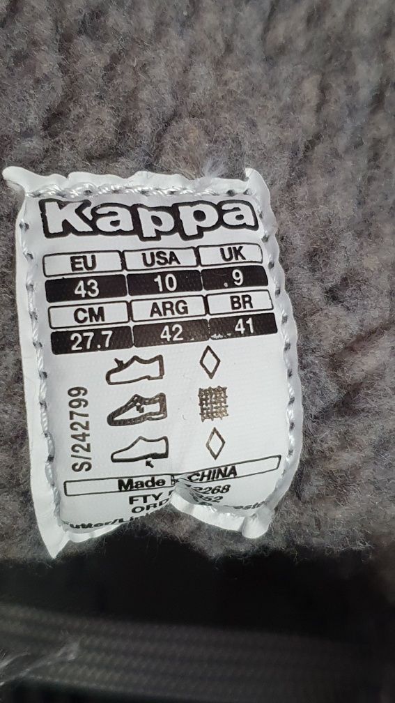 Śniegowce męskie nowe Kappa modny kolor Rozmiar 43  wkładka 27.7 cm