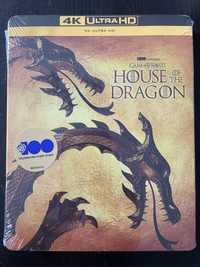 Ród Smoka 4K PL steelbook Nowy Folia House Of The Dragon sezon 1