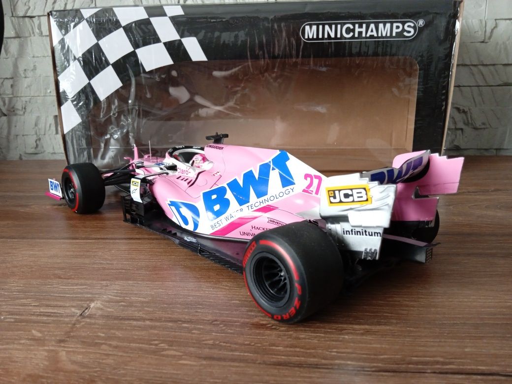 1:18 Minichamps BTW Racing Point F1 Team Mercedes RP20 Nico Hülkenberg