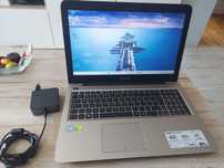 SUPER Asus X556U! Core i5/8GB RAM/GeForce 930MX/SSD/Win11/Nowa bateria