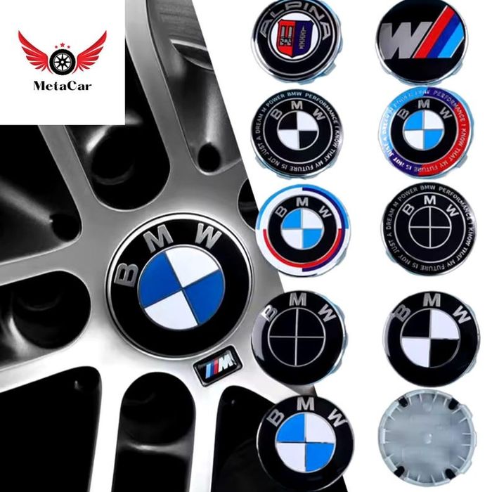 Emblemas Centro de rodas  bmw 56mm 60mm 69mm