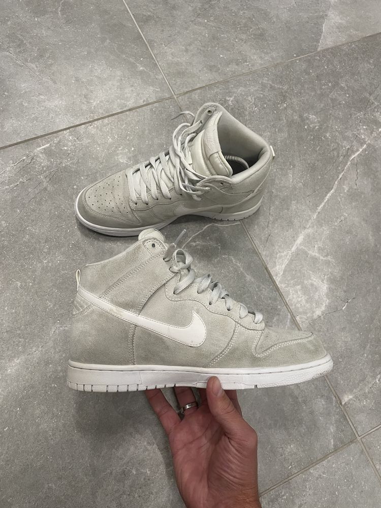 Кросівки Nike Dunk High Suede Off White