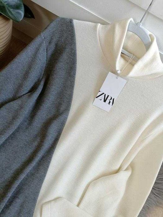 Коротка м’яка сукня від zara