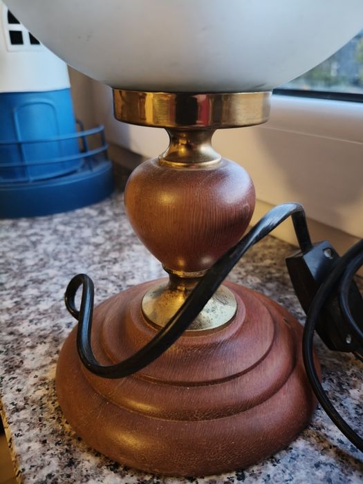 lampa stołowa w klasycznym stylu wysokość 27 cm