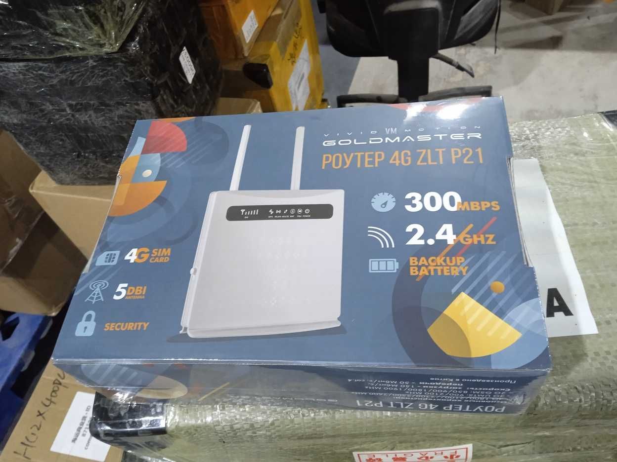 роутер 4G ZLT P21 з акумулятором 2200 mAh