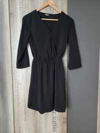 Czarna krótka sukienka na lato wakacje GUESS 34 XS