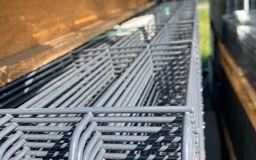 NOWOCZESNE Ogrodzenie panelowe 123 cm Fi4 45zł/1mb