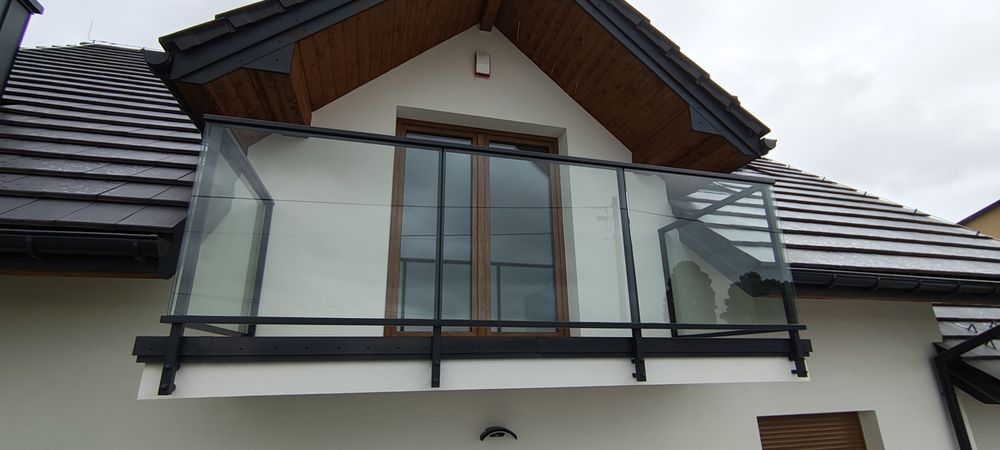 Balkony Francuskie, Balustrady Nierdzewne Lakierowane, Barierki