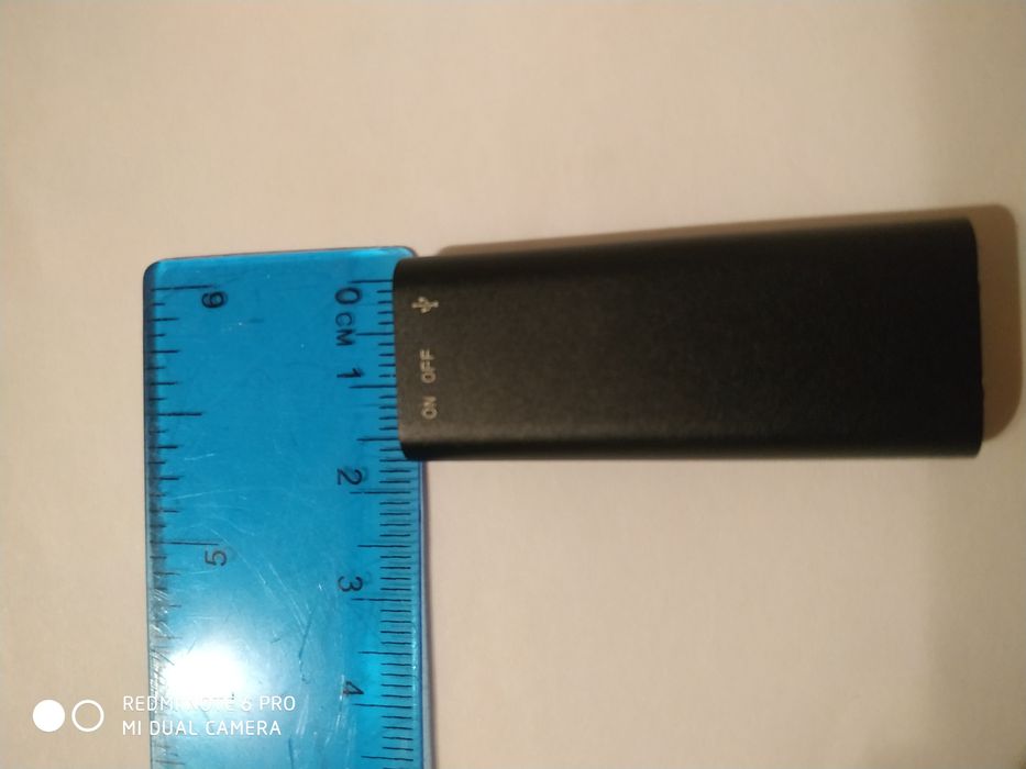 Міні диктофон з активацією голосом Nectronix R01, 16 Гб пам'яті, Mp3,