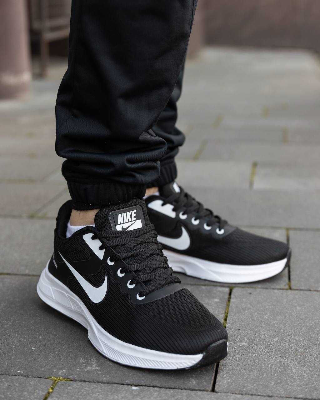 АКЦІЯ! Кросівки Nike Zoom Black White 40 41 42 43 44