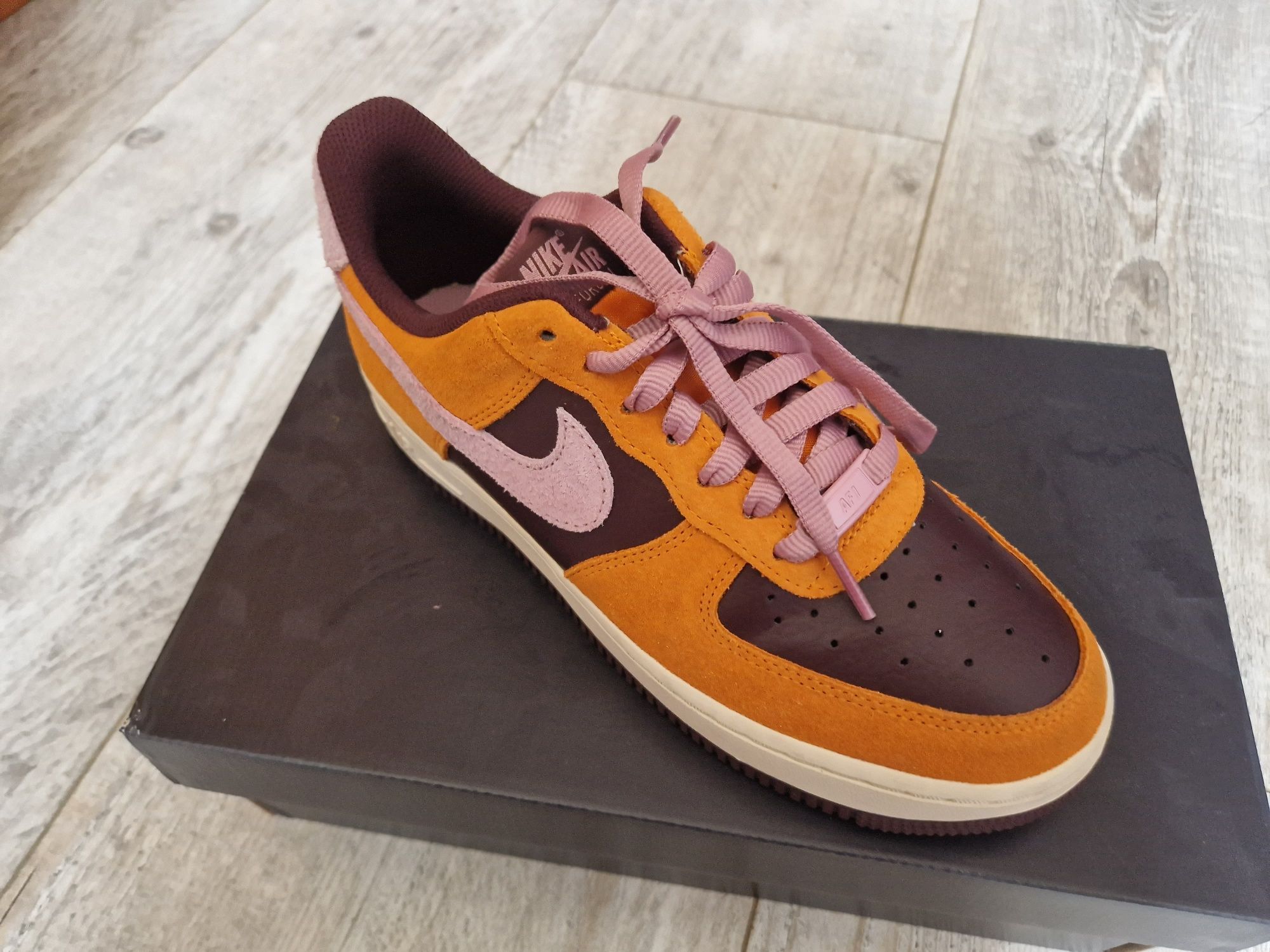 Nike air force 1 magma orange/elemental pink