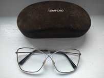 Tom Ford 5518  złote oprawki 028 okulary korekcyjne ekskluzywne