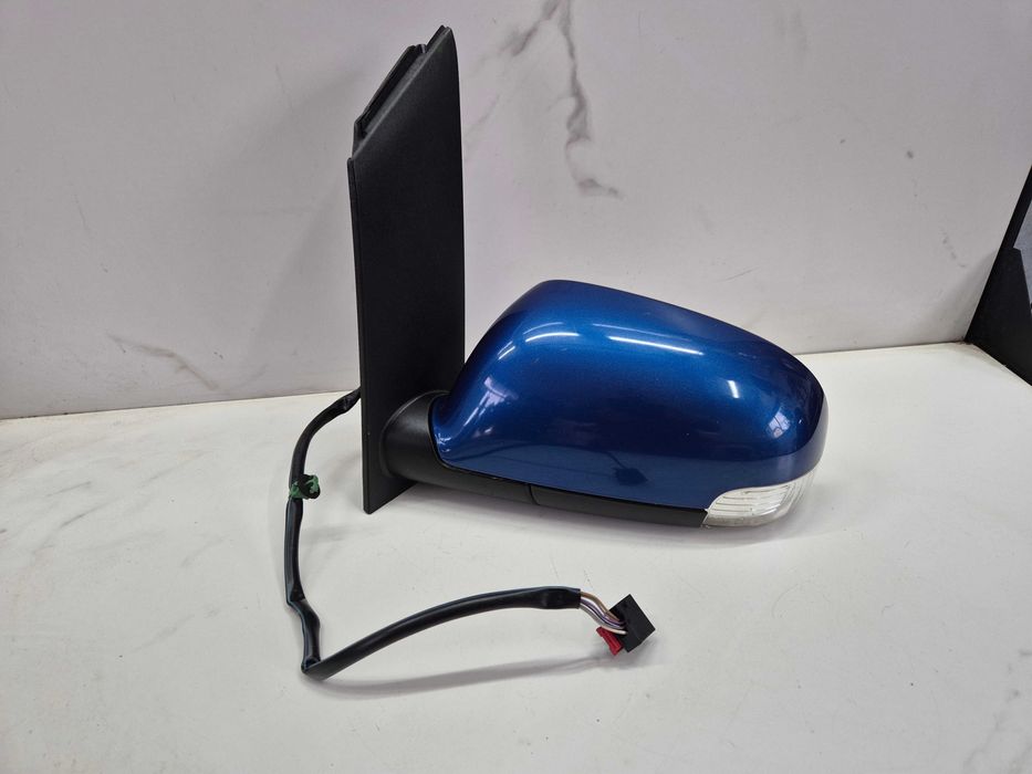 vw touran I lustro lusterko lewe kierowcy 6 pin europa nr lakieru LC5C