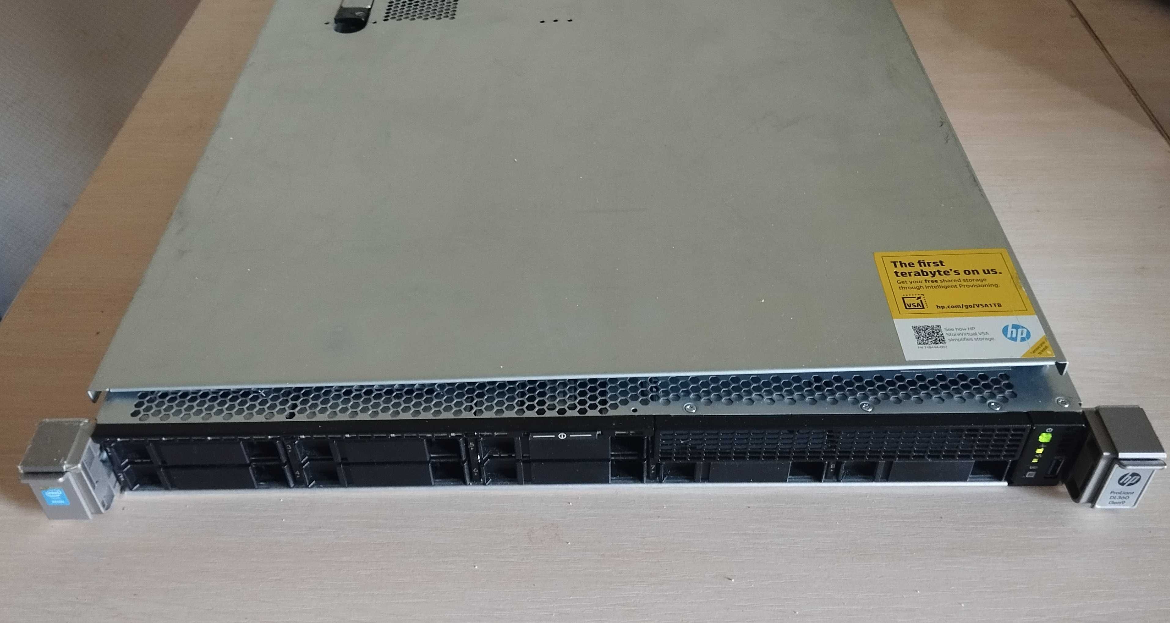 Сервер HP DL360 Gen9 Xeon 2690v4 160Gb DDR4 RAM HP 440AR Raid 2Gb