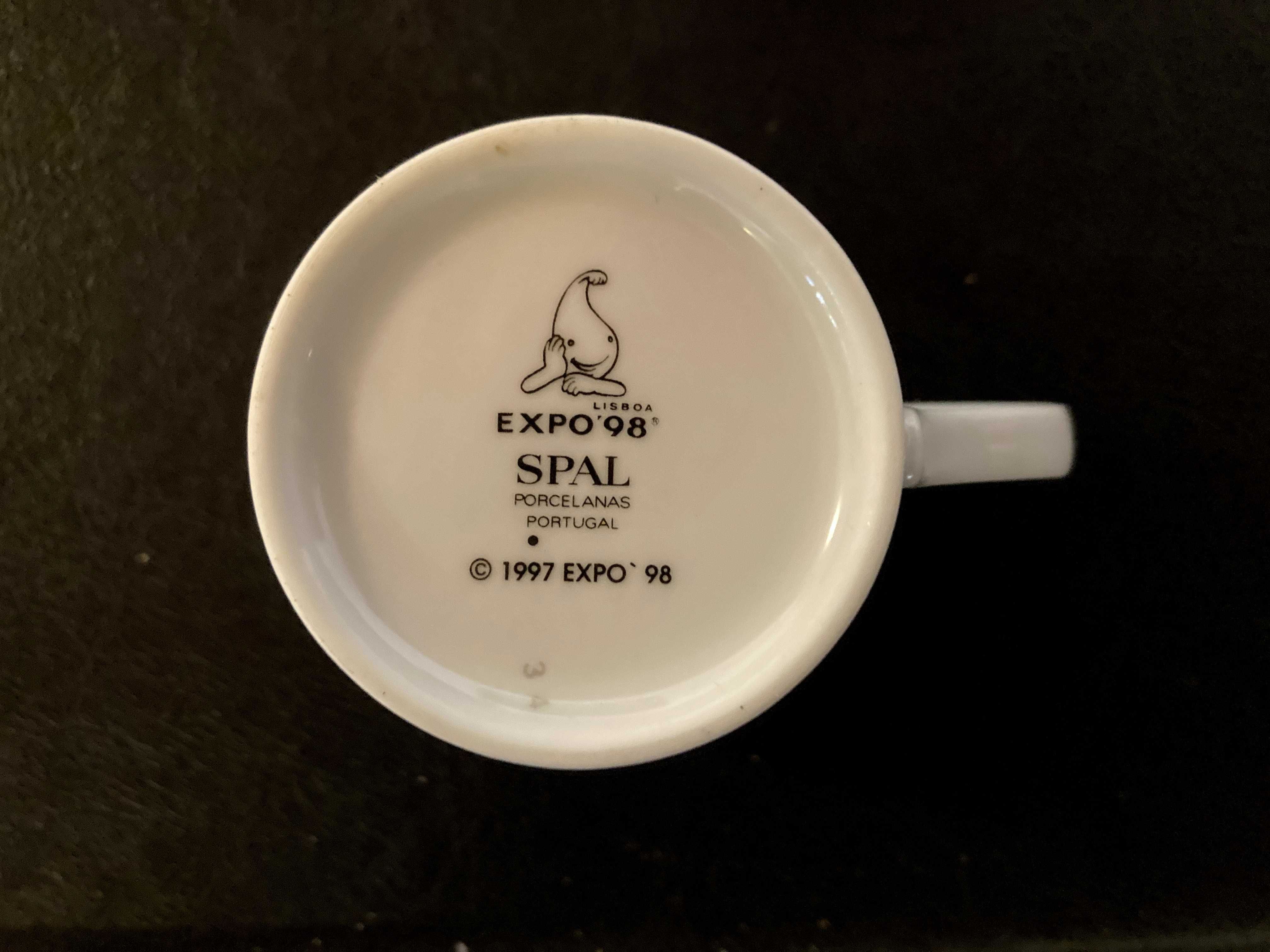 Par de chávenas de café SPAL