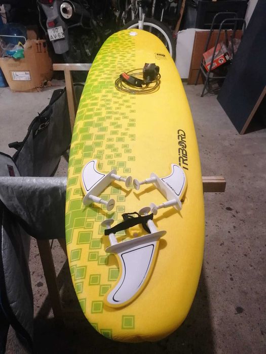Malibu 7 evolution funboard nsp torq FCS prancha de surf