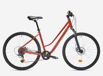 Bicicleta de Trekking RIVERSIDE RS500 RED - Size S