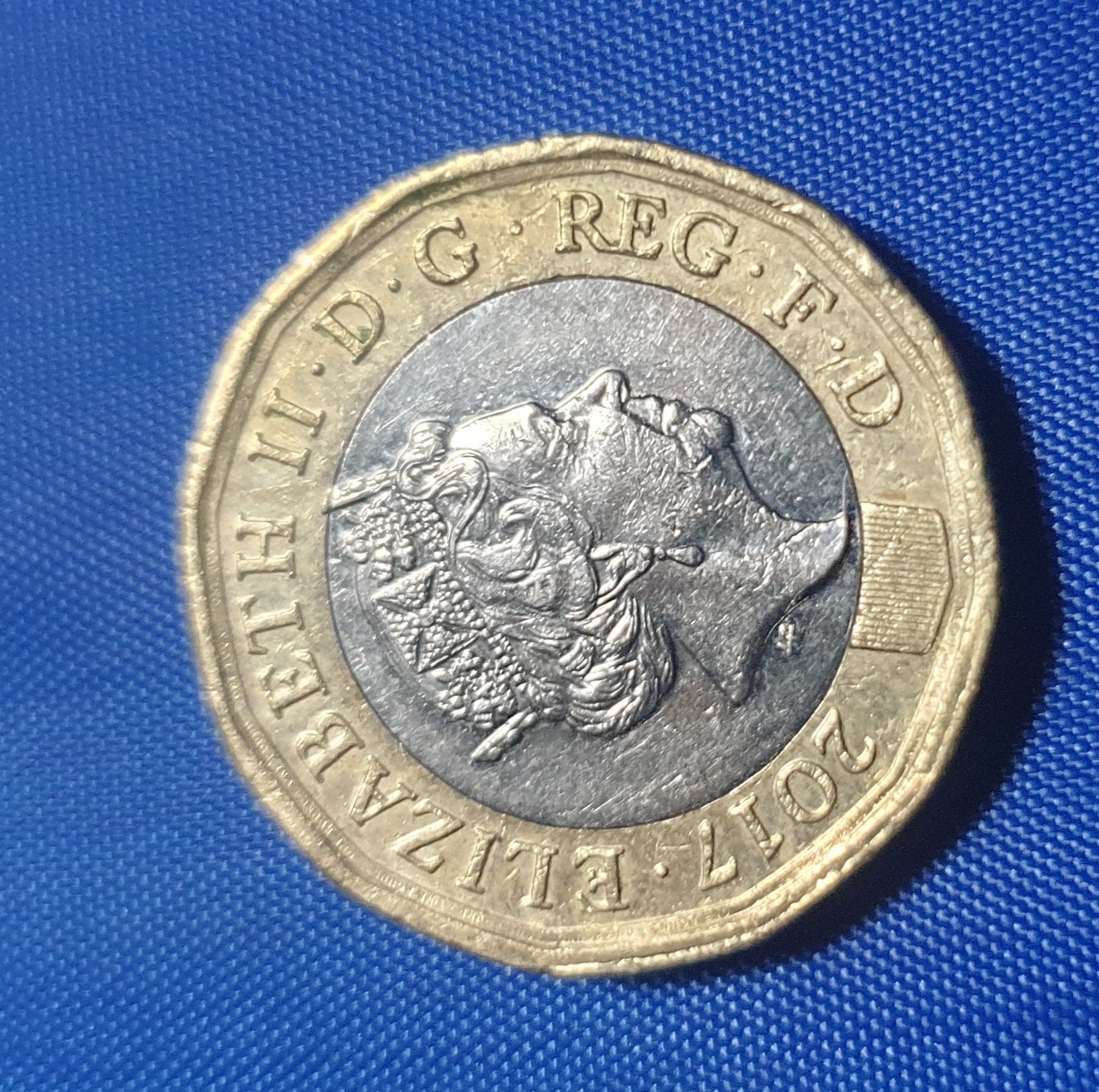 Moeda ONE POUND 2017