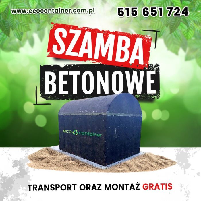 Szamba betonowe Białystok szczelne