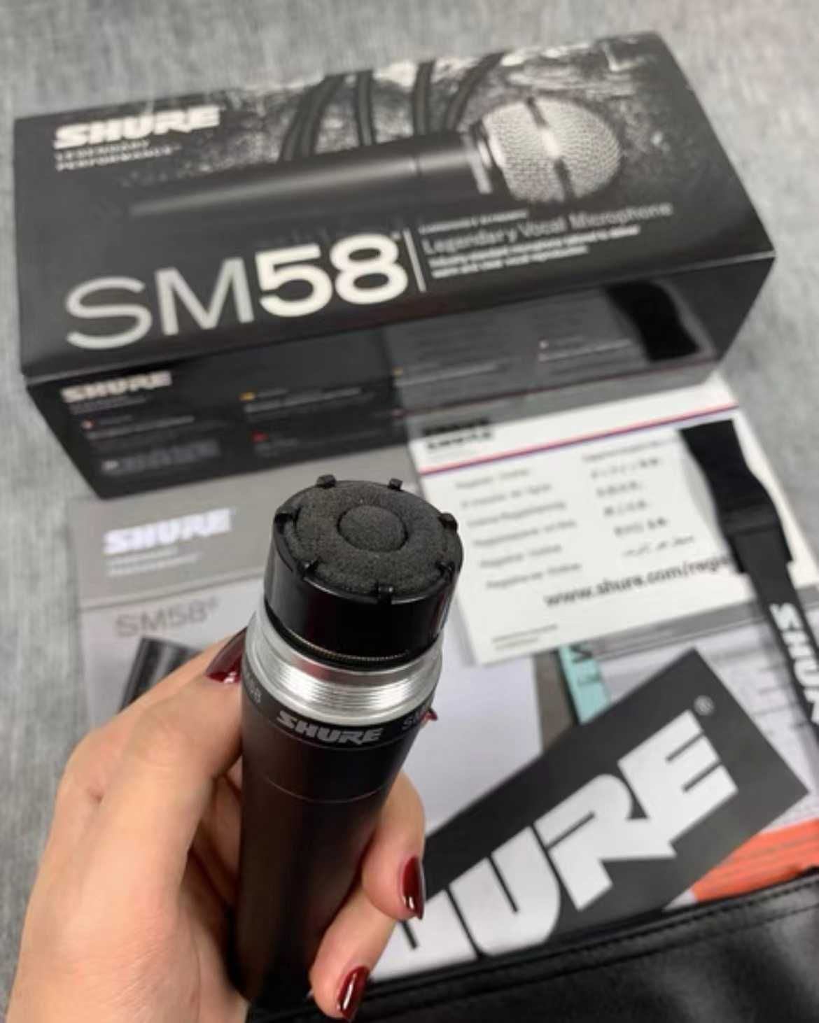 Shure SM58 LC Dynamic Vocal Microphone#No switch version