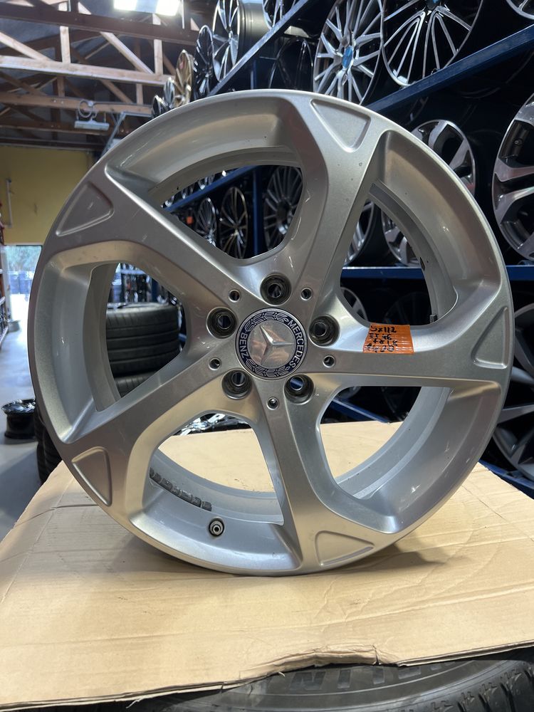 *Komplet alufelg 5x112 18” mercedes bmw audi vw