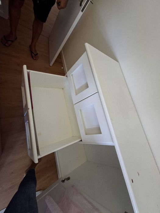 Cómoda Ikea + muda fraldas para quarto de bebé