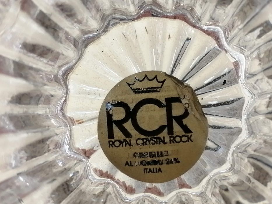 Bomboneira de cristal RCR impecável