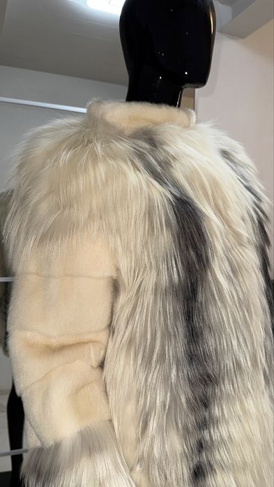 Норкова шуба розкішна