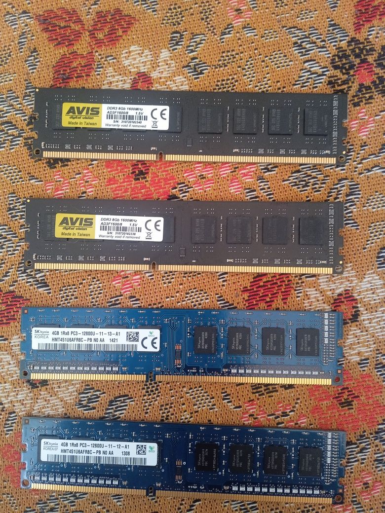 Оперативна пам'ять DDR-3, 24 gb