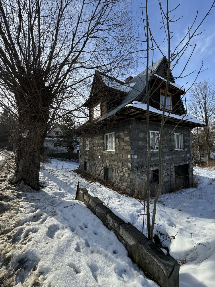 Sprzedam działkę z domem do rozbudowy - Zakopane, ul. Guty