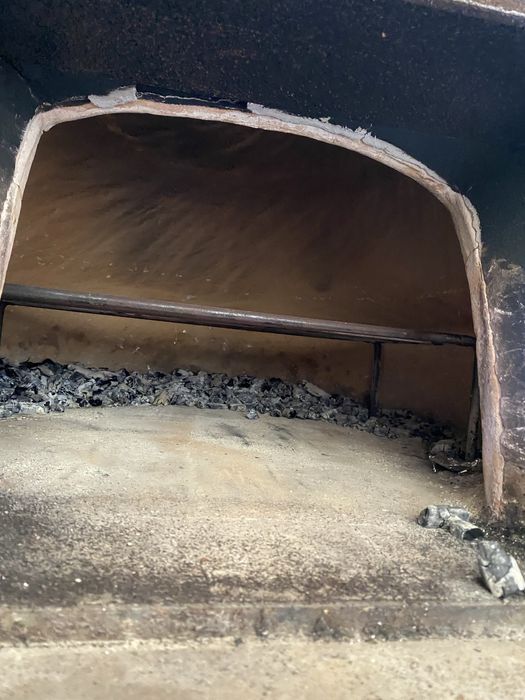 Forno a lenha usado