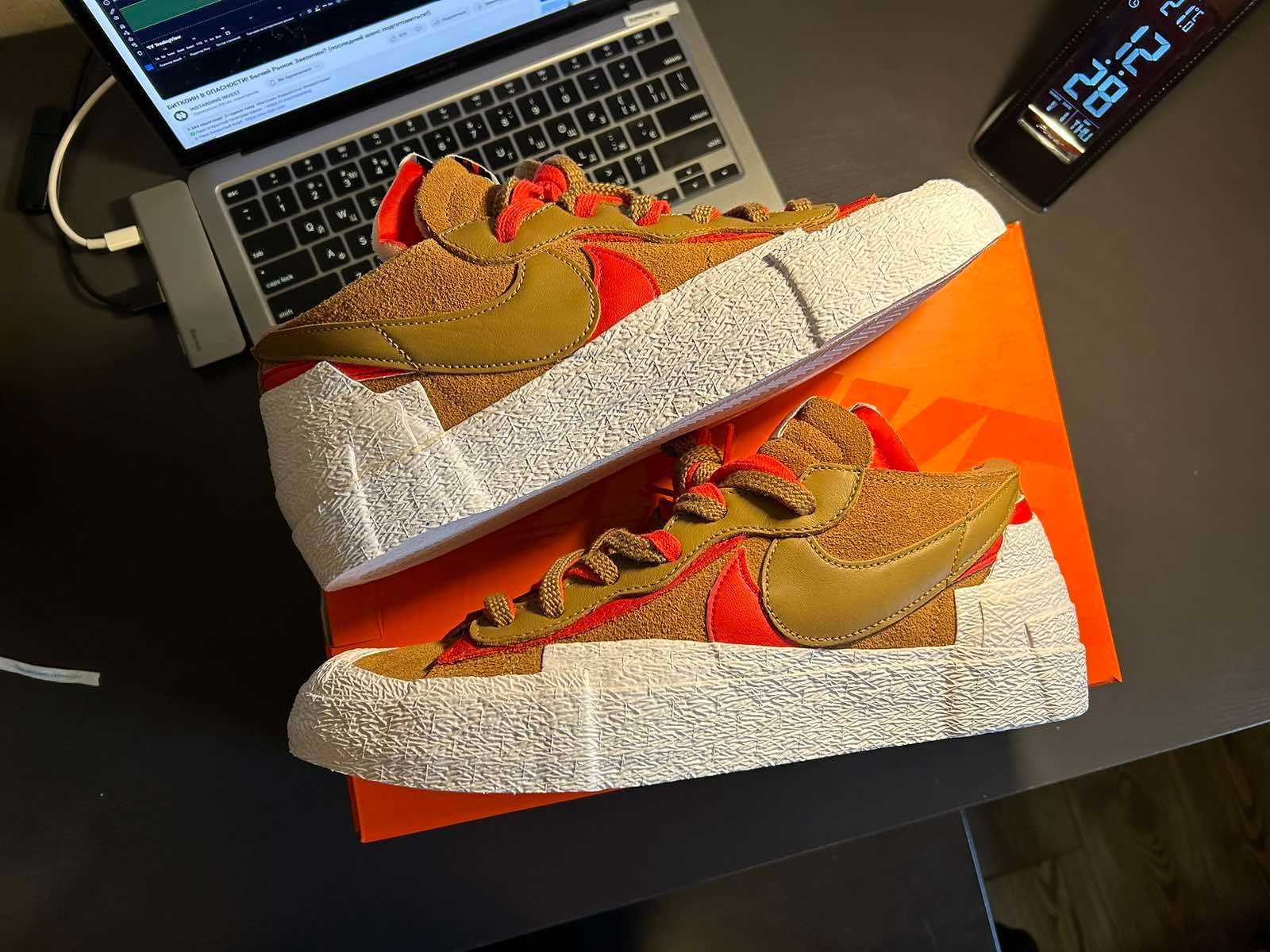 Оригінал Nike Sacai Blazer 43- 9.5 Найк сакай ТН, Данки, Форси