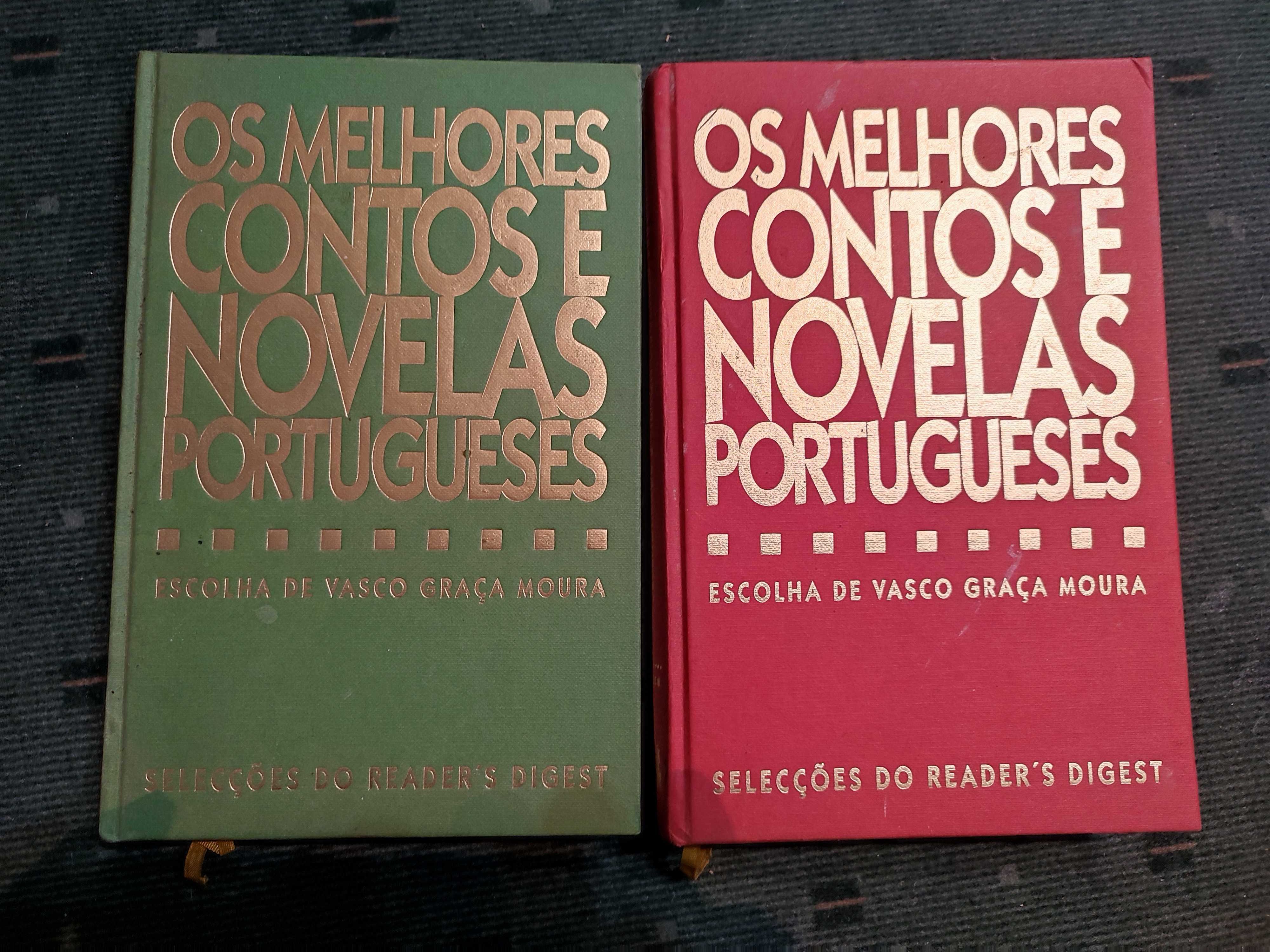 Os Melhores contos e novelas portugueses - 2 vols - Vasco Graça Moura