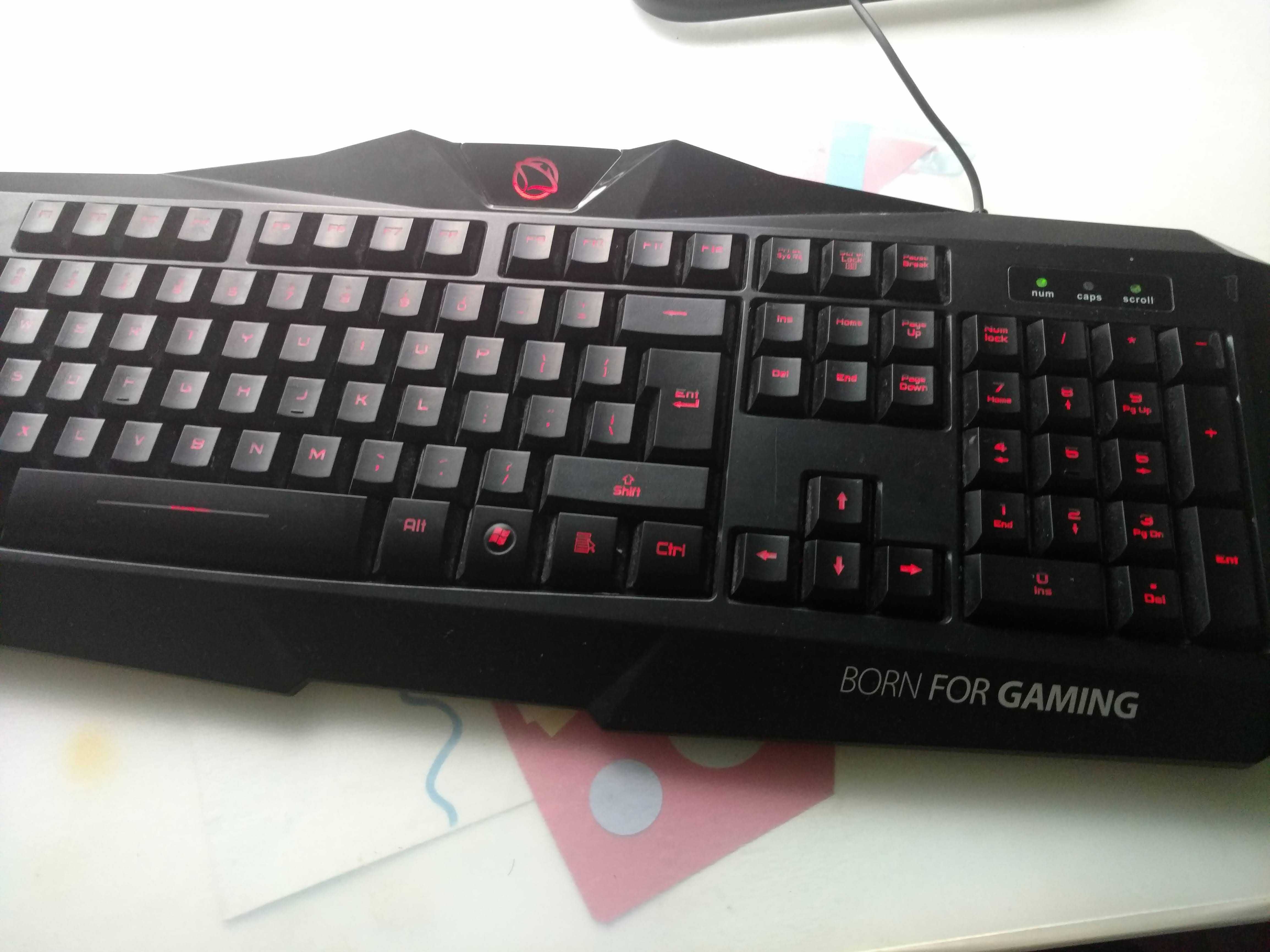 Klawiatura gamingowa Manta MGS001