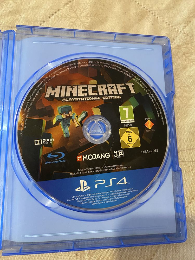 Gra Minecraft do ps4