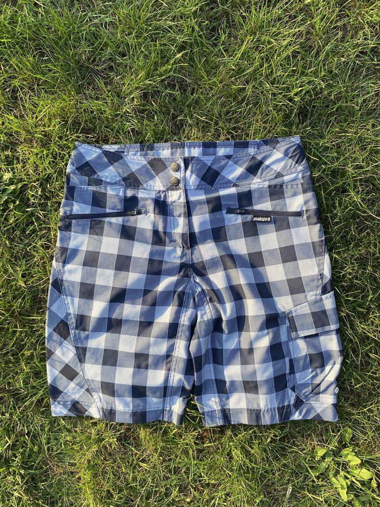 Spodenki męskie szorty Maloja navy M/L shorts outdoor nacodzien gory