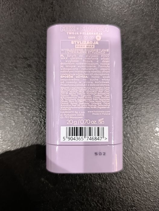 Wosk do stylizacji włosów