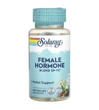 Solaray, female hormone, Смесь женских гормонов SP-7C, 100 капсул