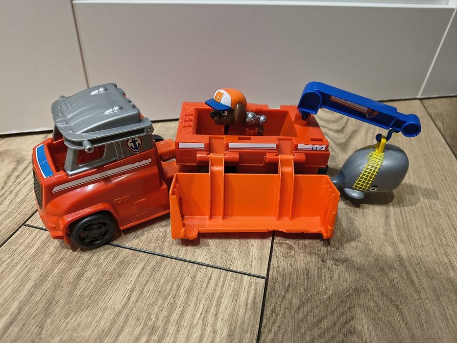 Tir ciężarowka psi patrol zuma