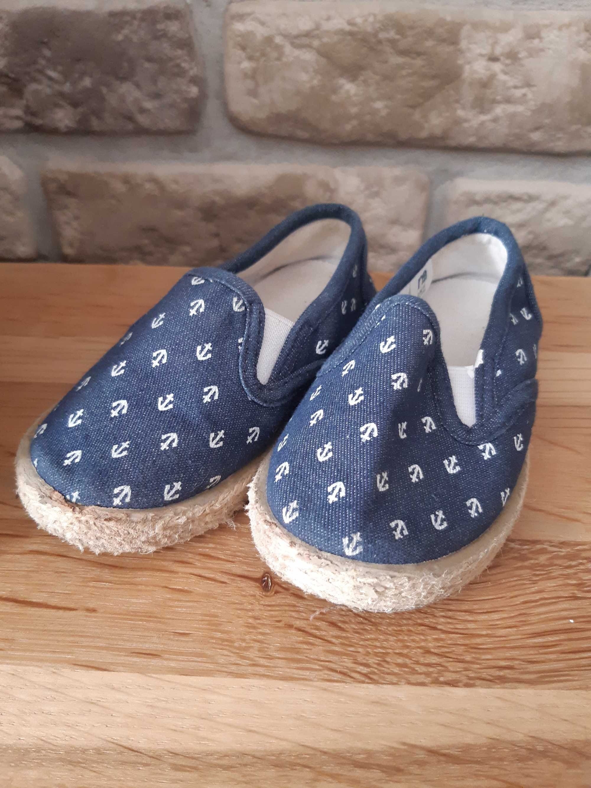 Espadryle dziecięce rozm. 21,5