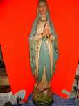 Nossa Senhora de Lourdes Olhos de Vidro