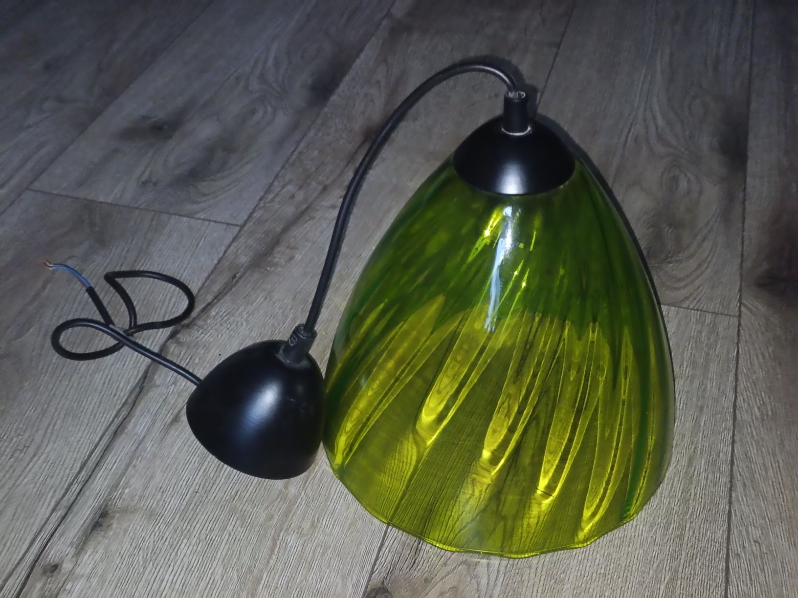 Lampa wisząca szklana z Ikea