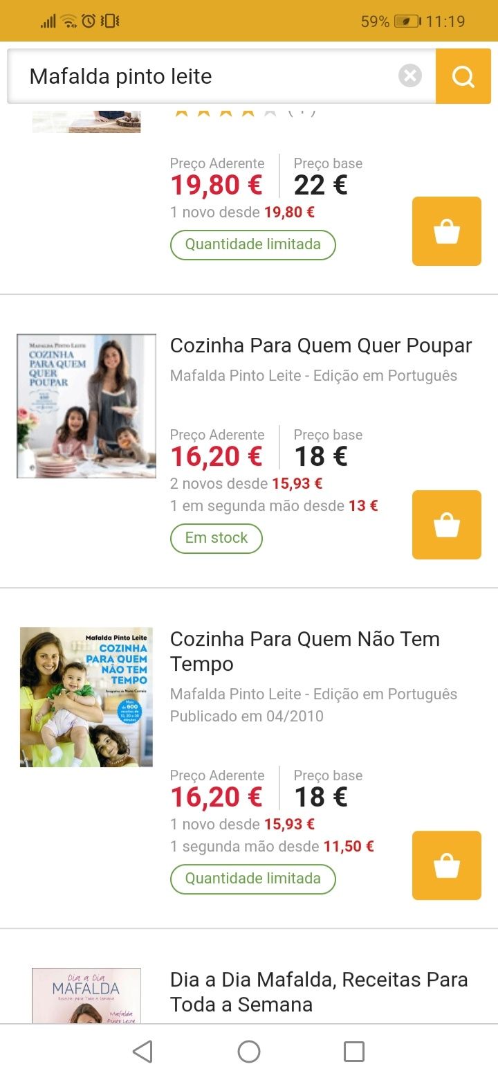 Livro culinária Mafalda Pinto Leite